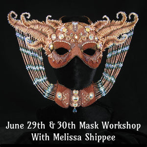 Beaded Mask Workshop, June 29th & 30th