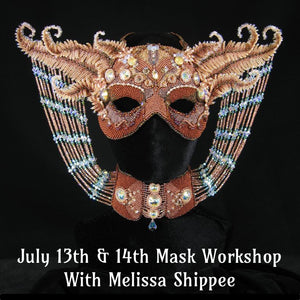 Beaded Mask Workshop, July 13 & 14th